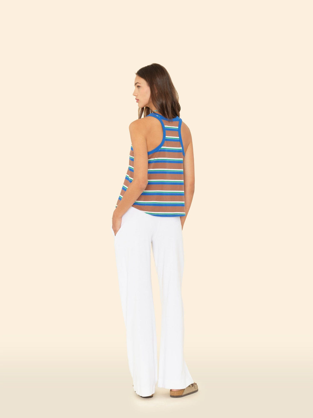 X2503 Pant White Delany Terry Sweatpant White Delany Terry Sweatpant