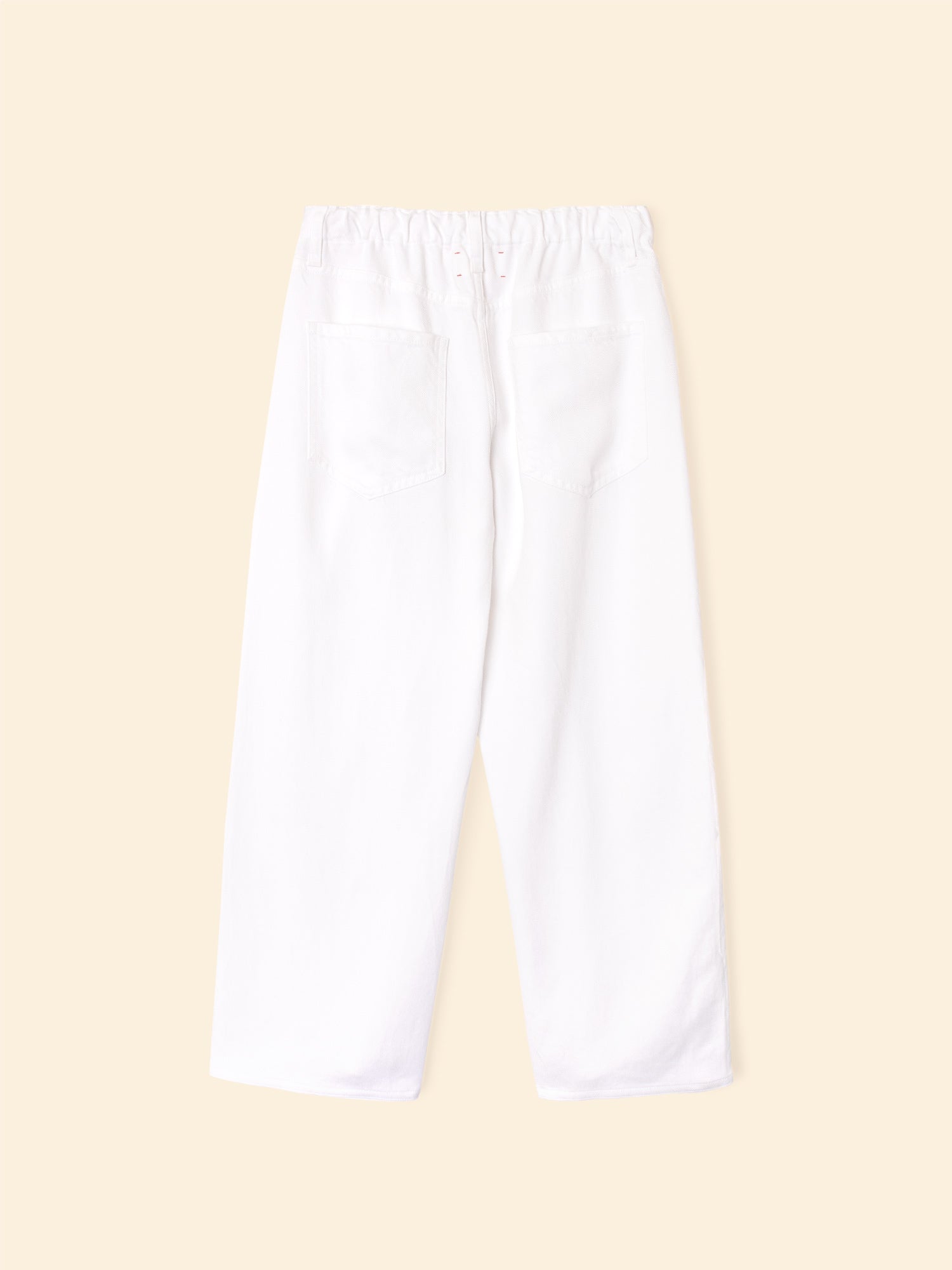【YOURNUS】P-20 Black Line White Denim Pants YOURNUS】P-20 Black Line White Denim Pants
