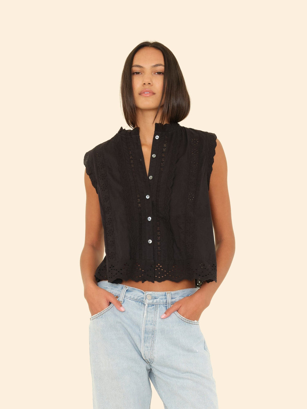 X2503 Shirt Black Lara Shirt Black Lara Shirt