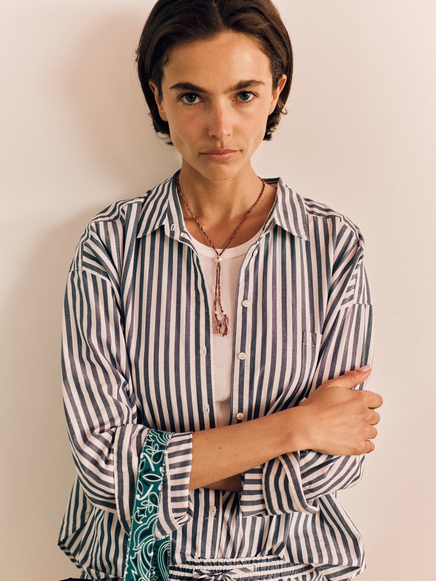 シャツ No.1280 R stripe thin SHIRT (3color) No-Excess_Herren_T-