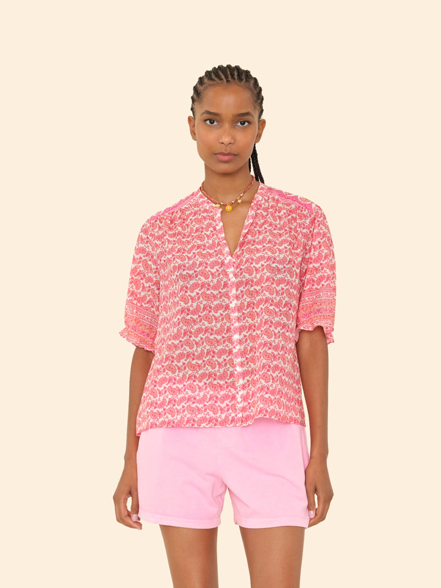 X2503 Shirt Paloma Pink Eden Shirt Paloma Pink Eden Shirt