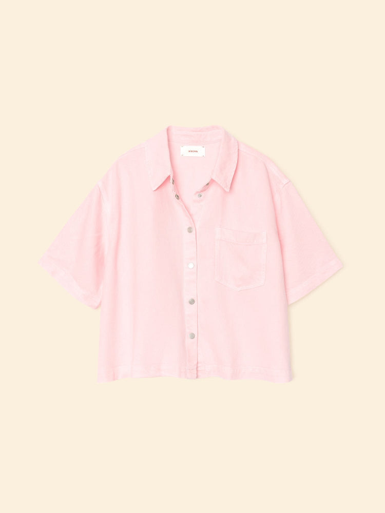 X2503 Shirt Pink Sand Ike Denim Shirt Pink Sand Ike Denim Shirt