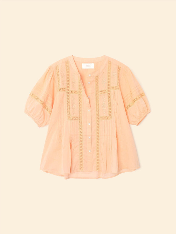 X2503 Shirt Soft Peach Claudia Shirt Soft Peach Claudia Shirt