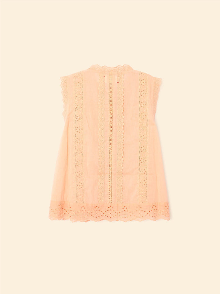 X2503 Shirt Soft Peach Lara Shirt Soft Peach Lara Shirt