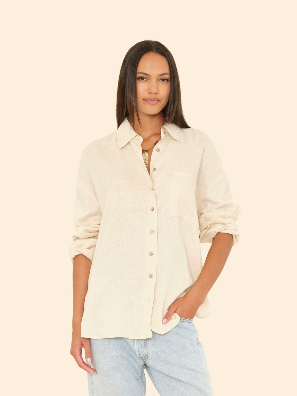 X2503 Shirt Sugarcane Sydney Linen Shirt Sugarcane Sydney Linen Shirt