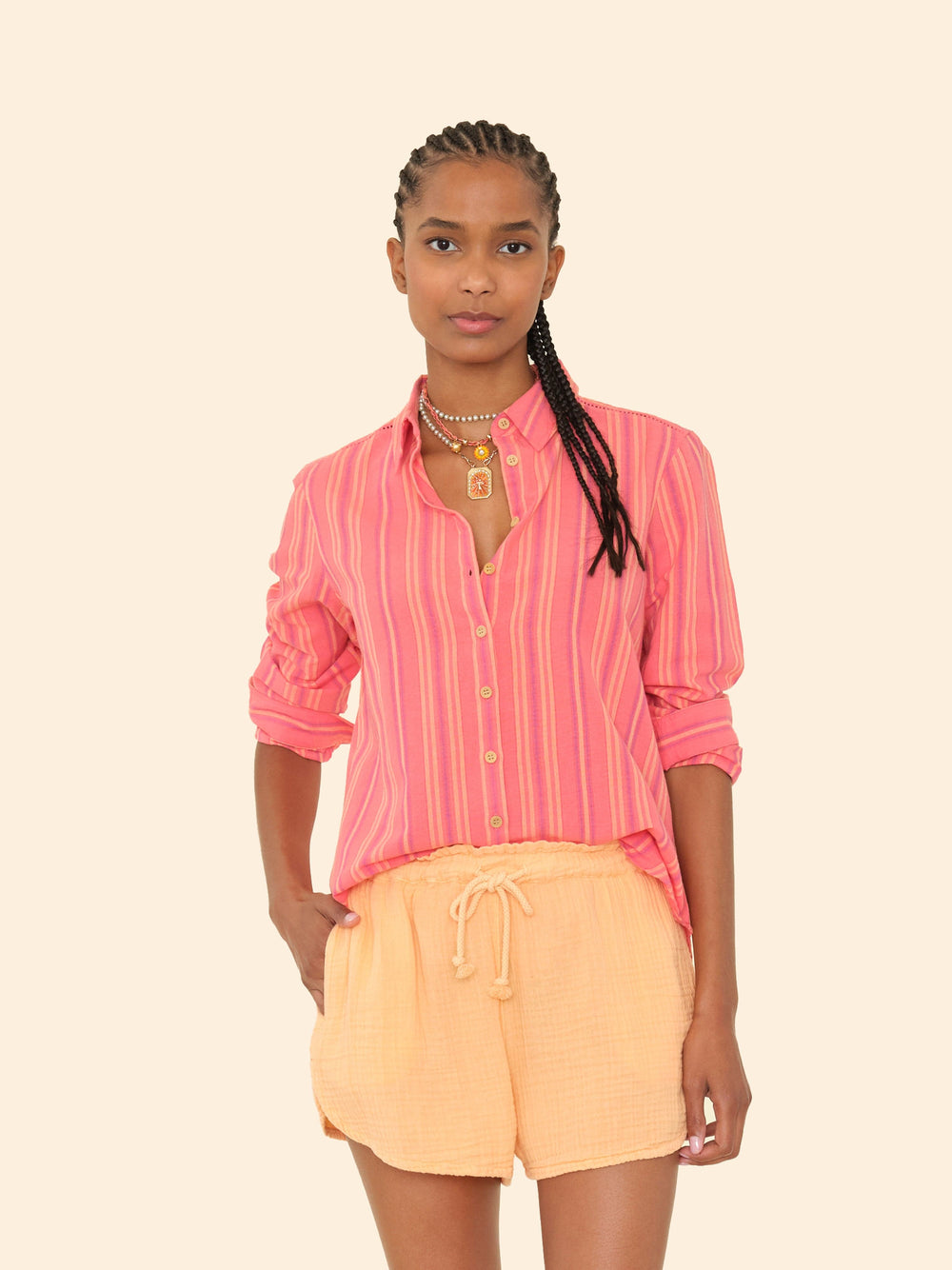 X2503 Shirt Sunset Rose Scout Shirt Sunset Rose Scout Shirt