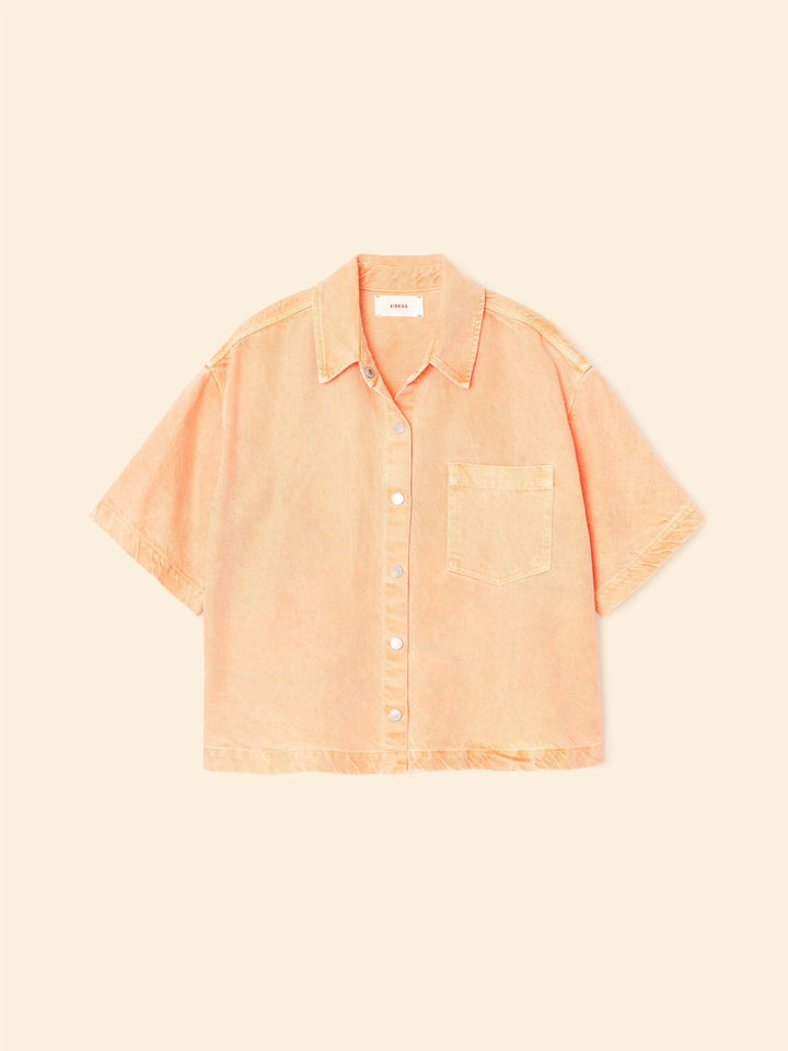 X2503 Shirt Washed Apricot Ike Denim Shirt Washed Apricot Ike Denim Shirt