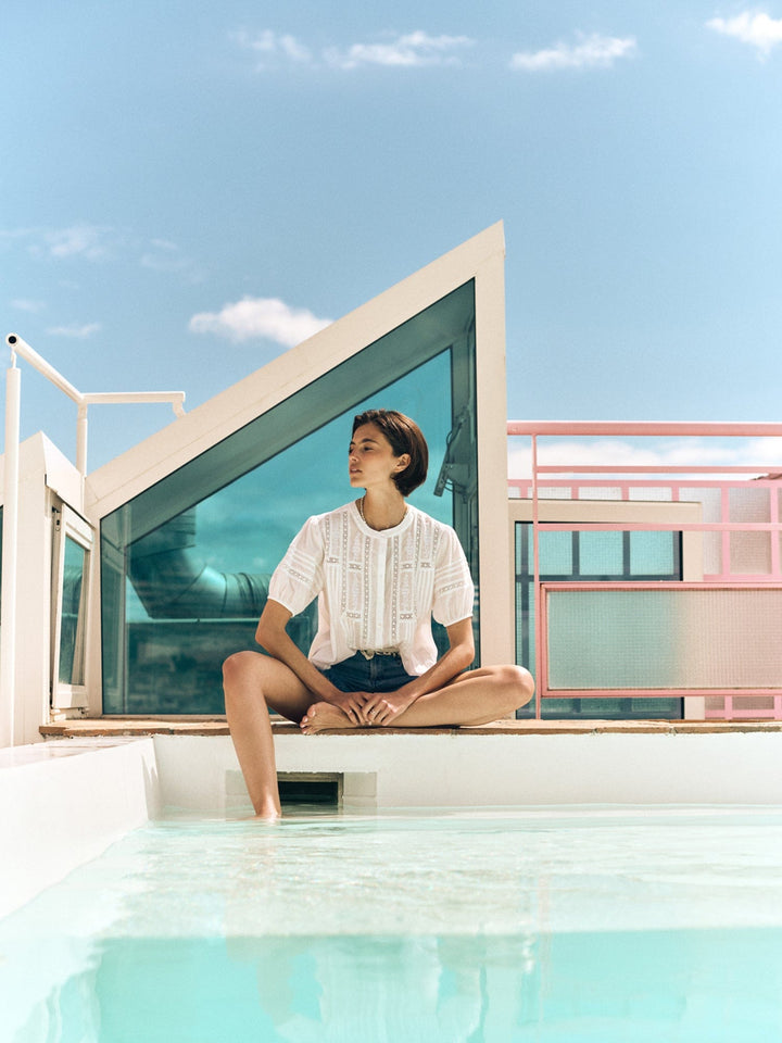 X2503 Shirt White Claudia Shirt White Claudia Shirt