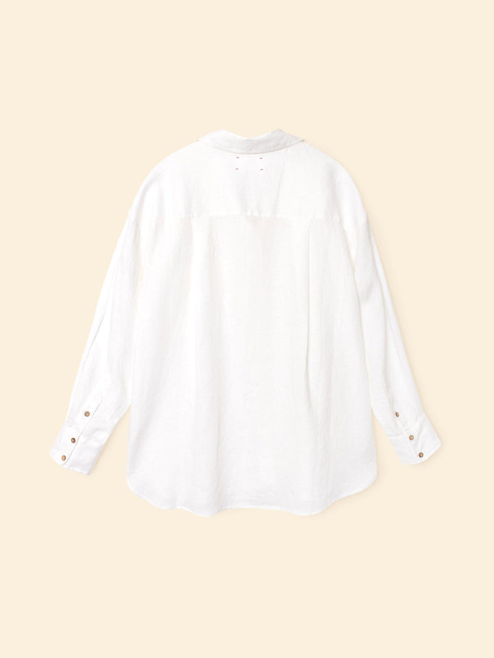 X2503 Shirt White Sydney Linen Shirt White Sydney Linen Shirt