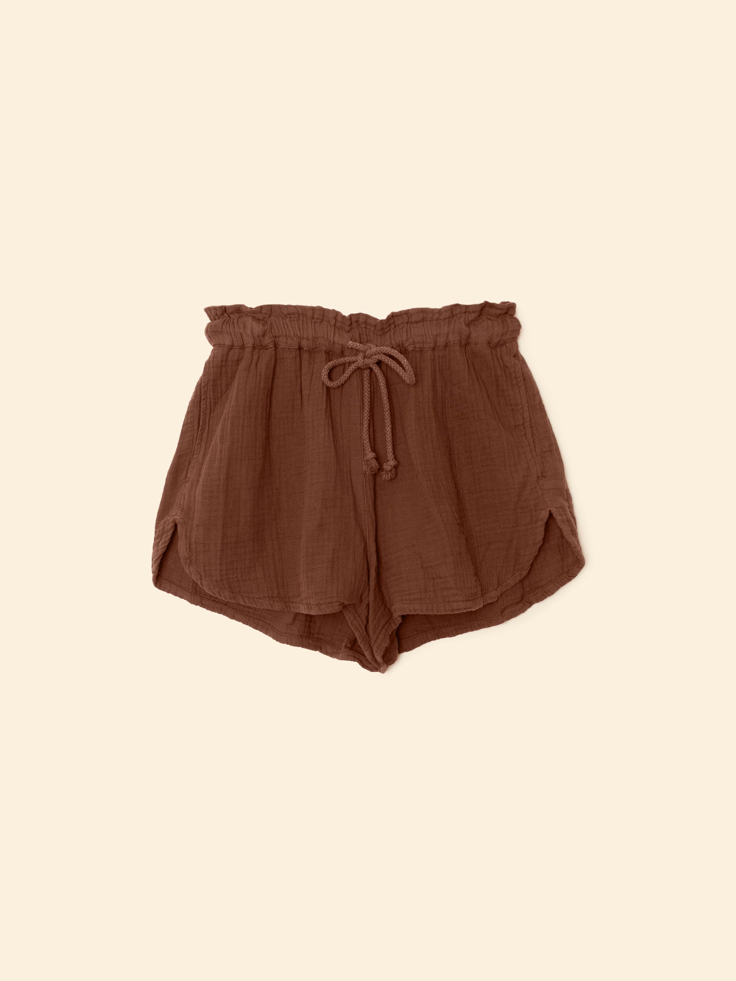 【PORTERNA】Queener button shorts Cocoa Bean Starla Short