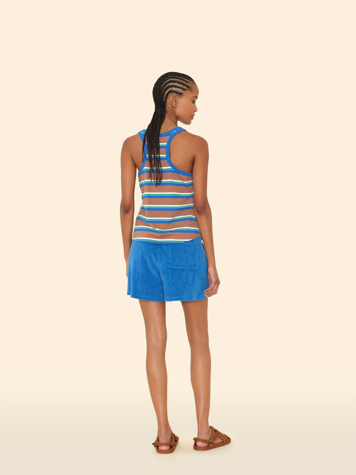 X2503 Short Fiji Blue Shayden Terry Short Fiji Blue Shayden Terry Short