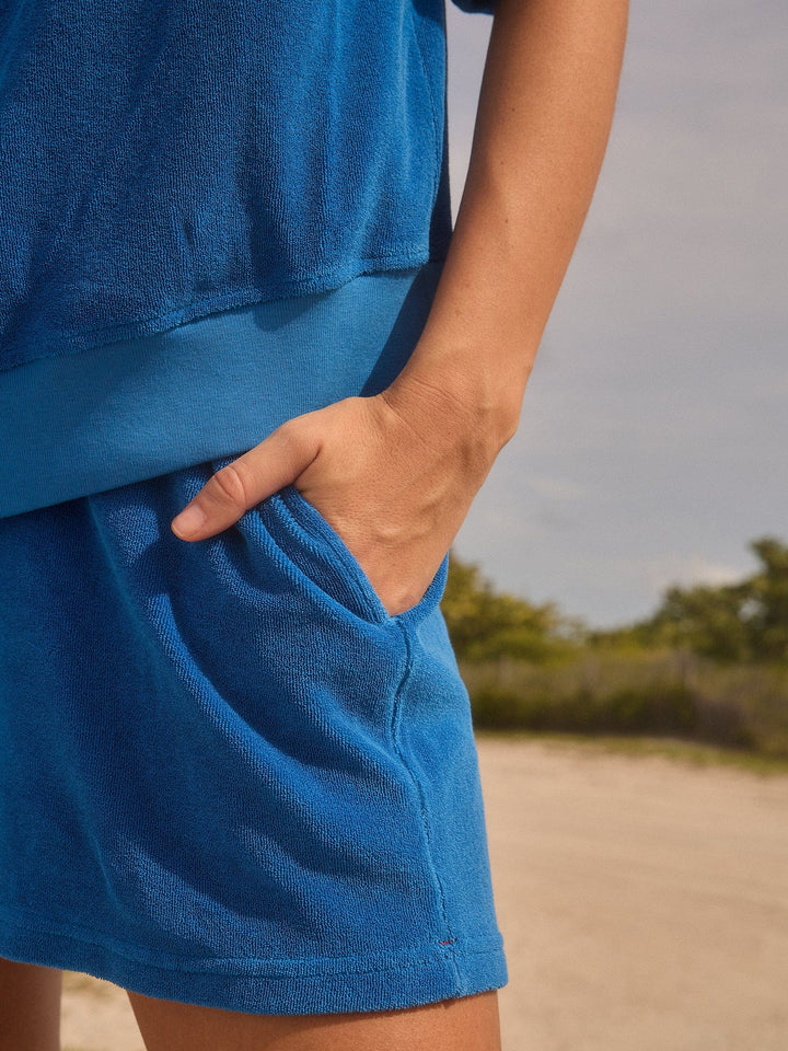 X2503 Short Fiji Blue Shayden Terry Short Fiji Blue Shayden Terry Short