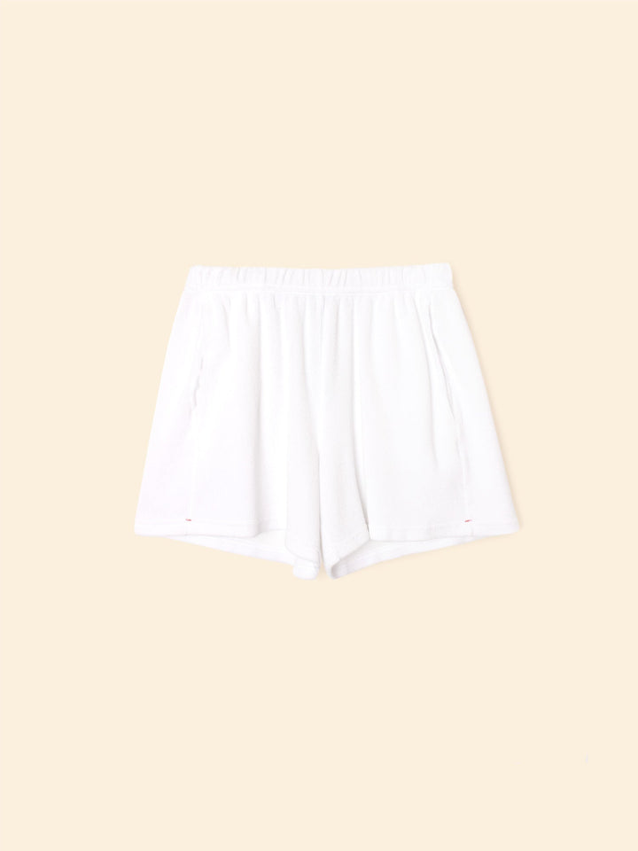 X2503 Short White Shayden Terry Short White Shayden Terry Short
