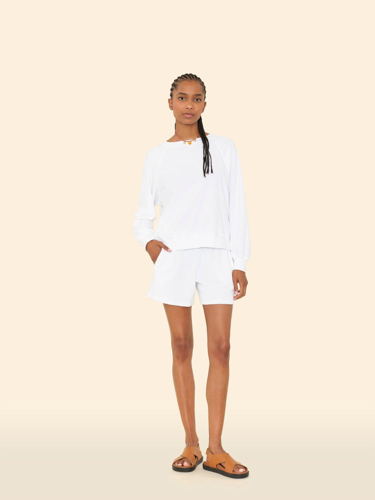 X2503 Short White Shayden Terry Short White Shayden Terry Short