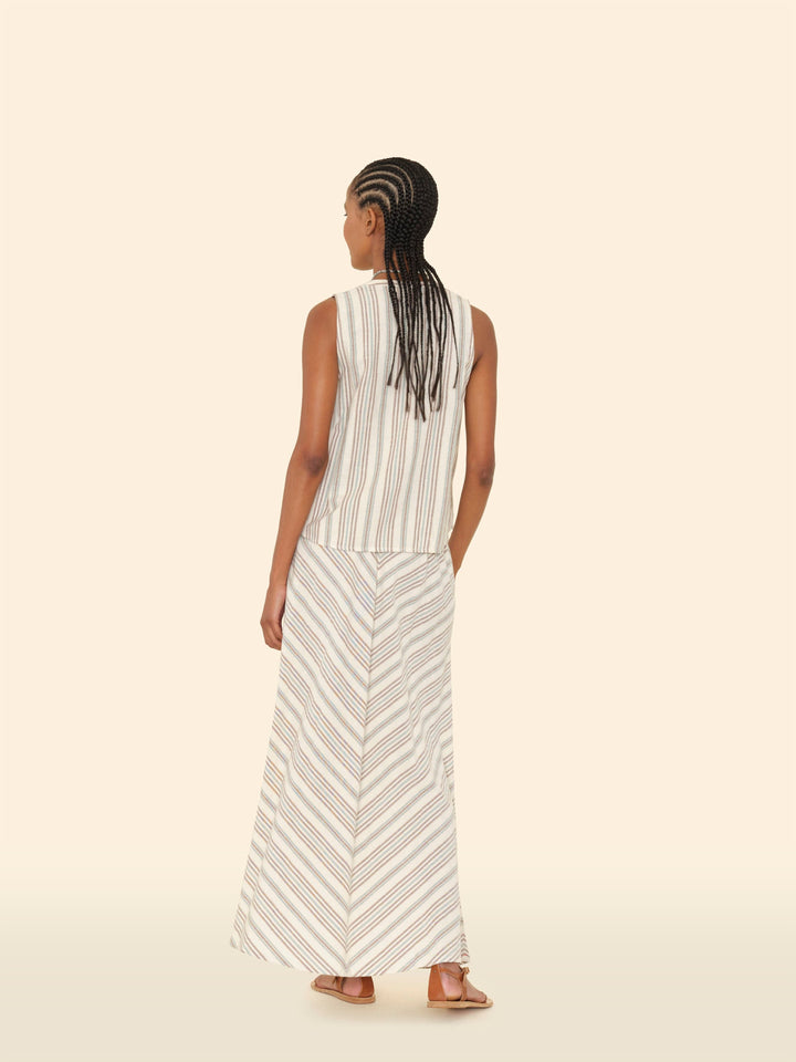 X2503 Skirt Ivory Sand Mikayla Skirt Ivory Sand Mikayla Skirt