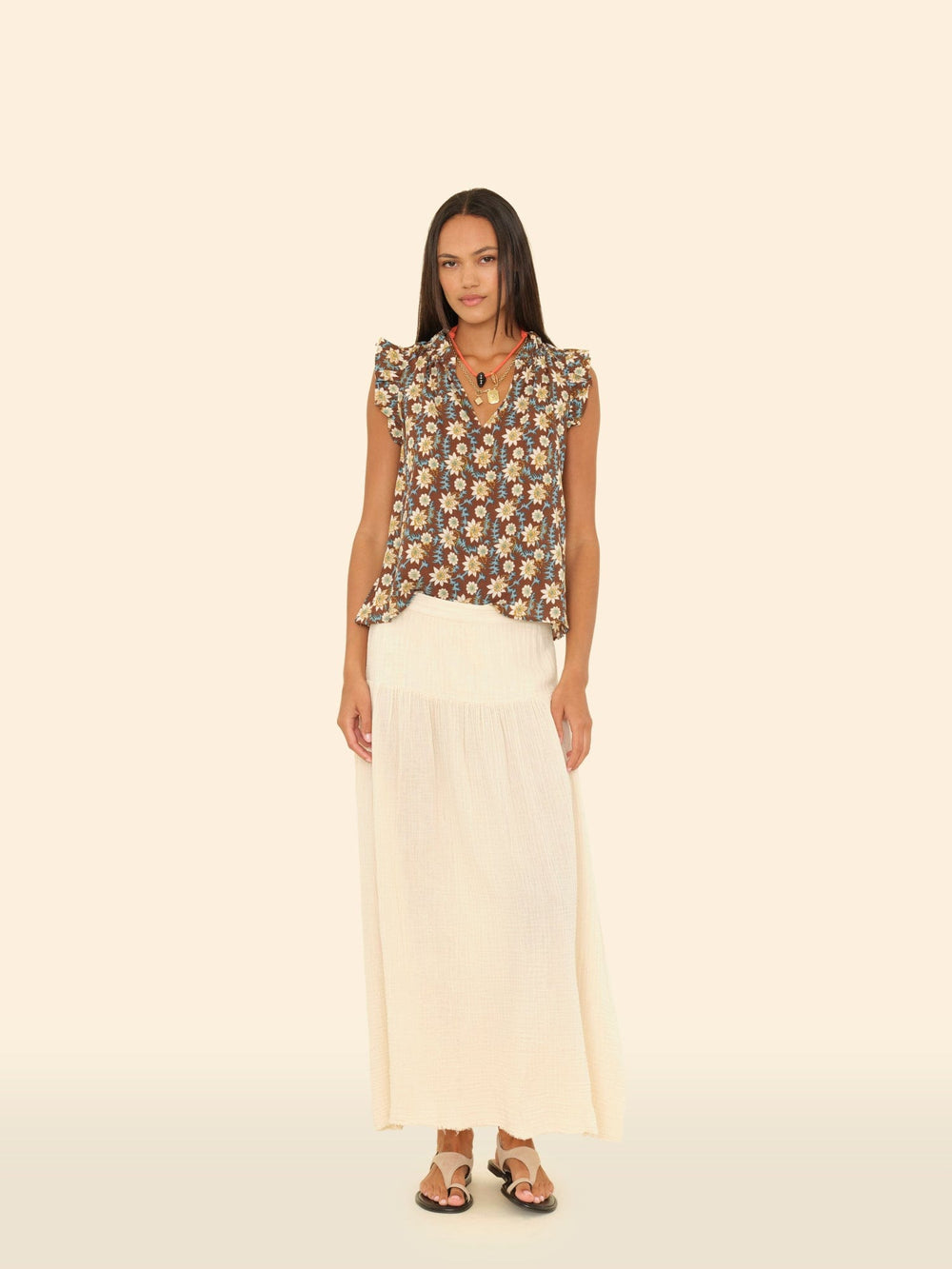 X2503 Skirt Oysterette Evelyn Skirt Oysterette Evelyn Skirt