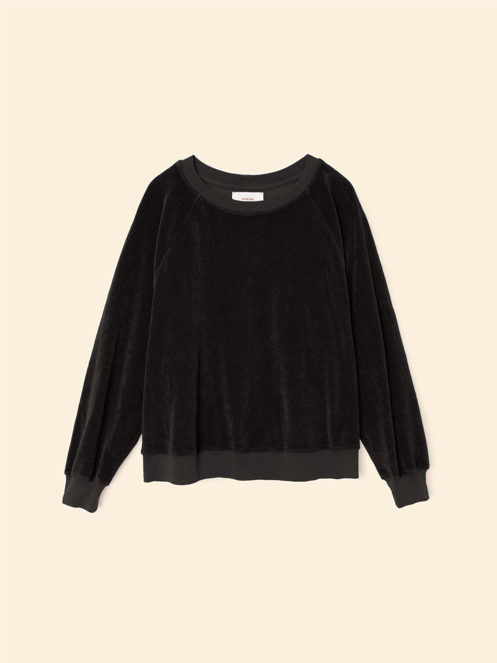 X2503 Sweatshirt Black Hopper Terry Sweatshirt Black Hopper Terry Sweatshirt