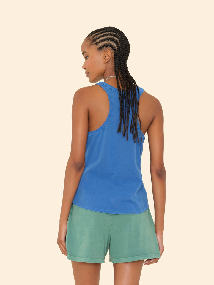 X2503 Tee Fiji Blue Jett Tank Top Fiji Blue Jett Tank Top