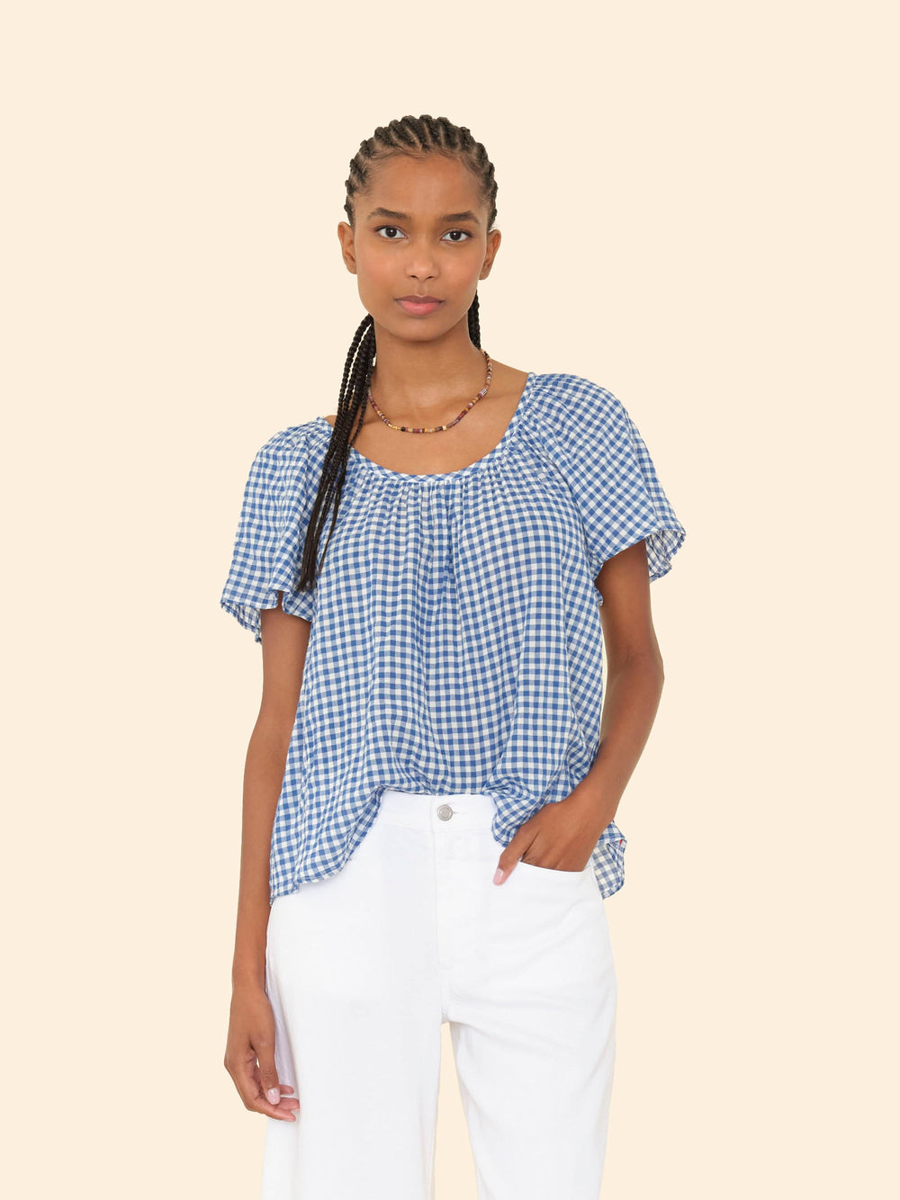 X2503 Top Atlantic Blue Marnie Top Atlantic Blue Marnie Top