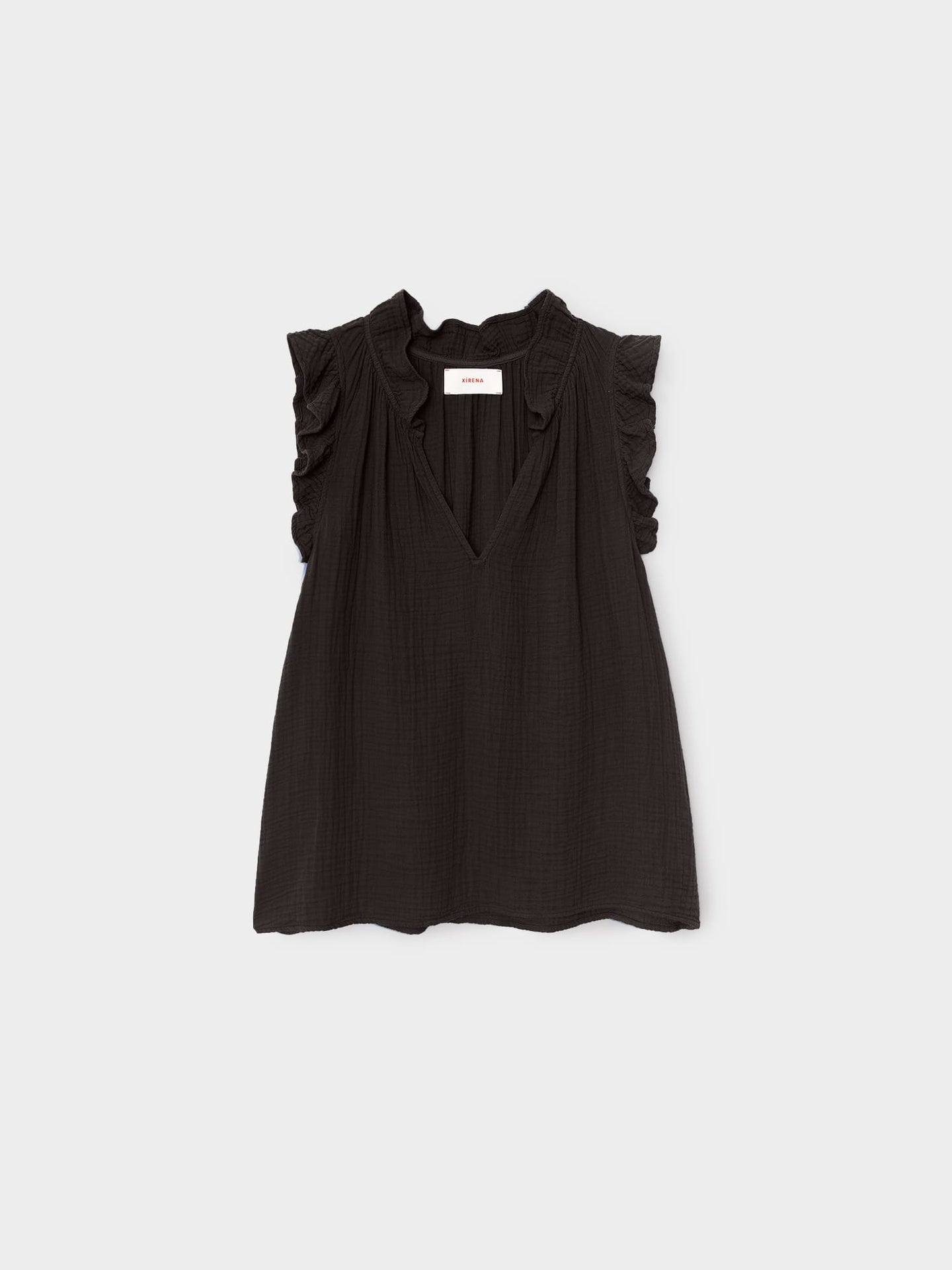 X2503 Top Black Bex Gauze Top Black Bex Gauze Top