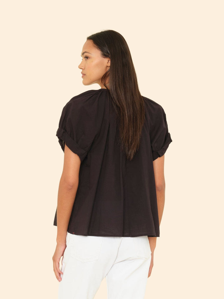 X2503 Top Black Calla Top Black Calla Top