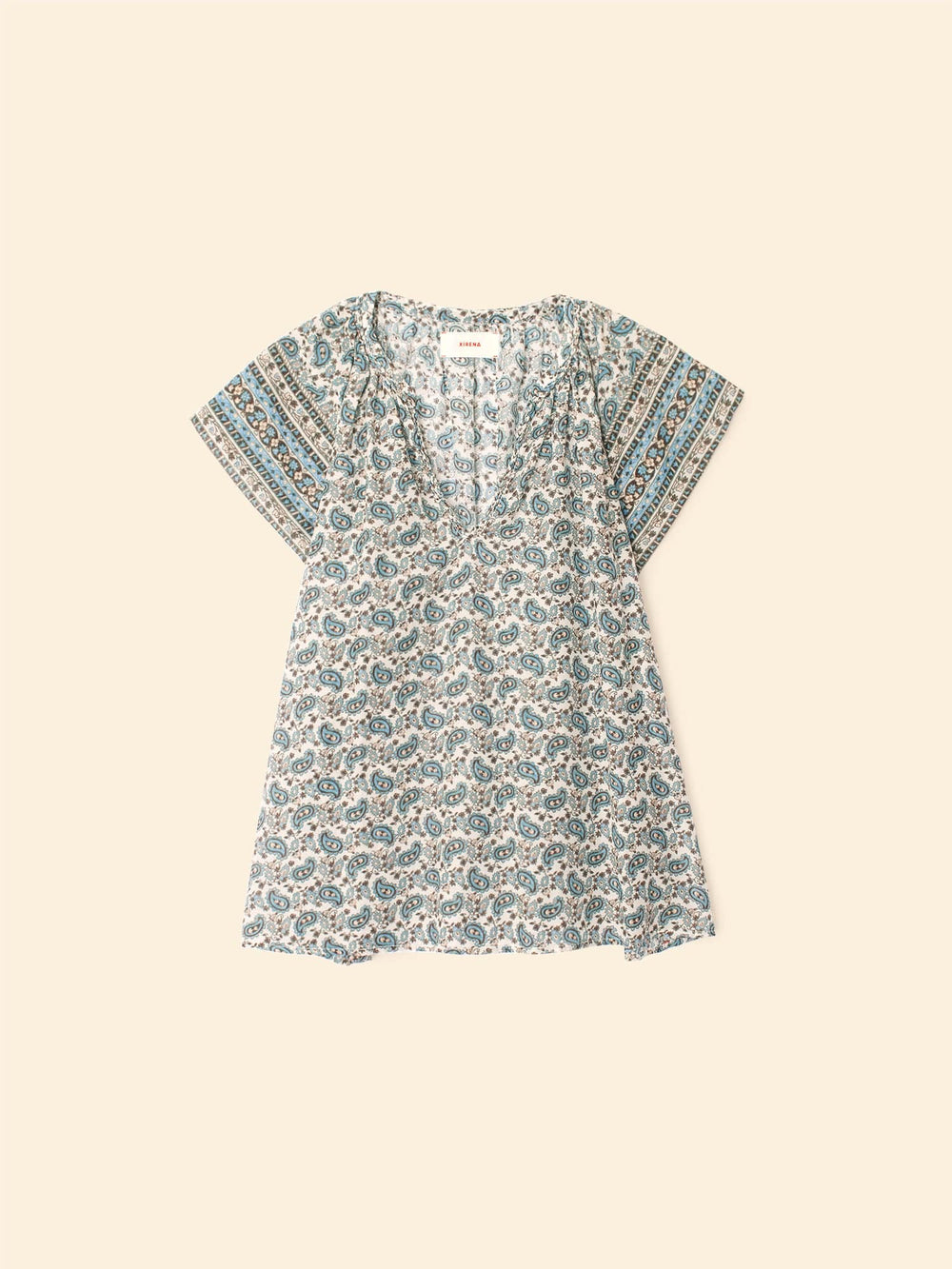 X2503 Top Blue Bay Clover Top Blue Bay Clover Top