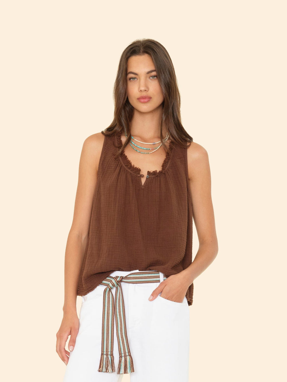 X2503 Top Cocoa Bean Rosie Top Cocoa Bean Rosie Top