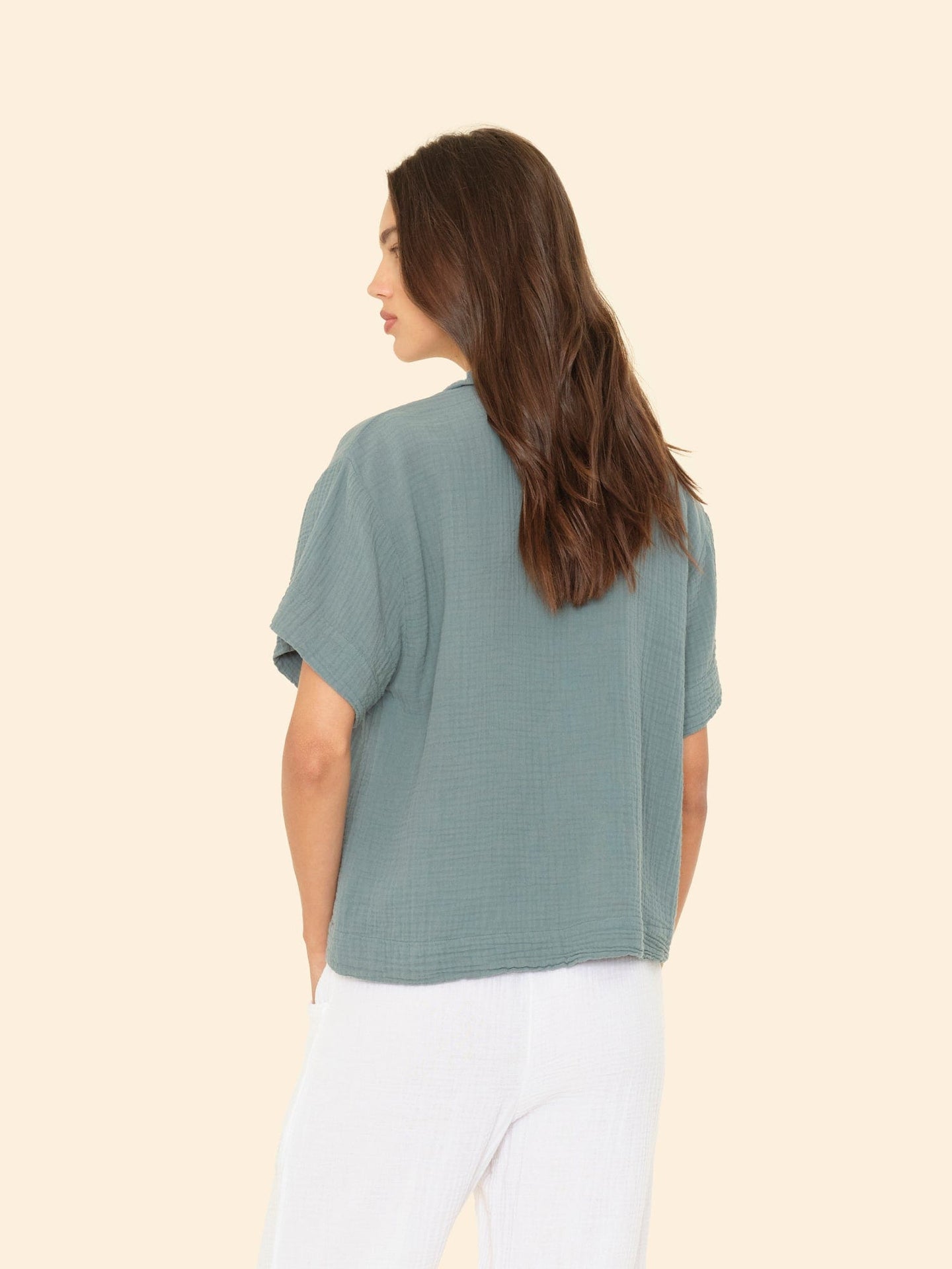 X2503 Top Dusty Sage Reign Top Dusty Sage Reign Top