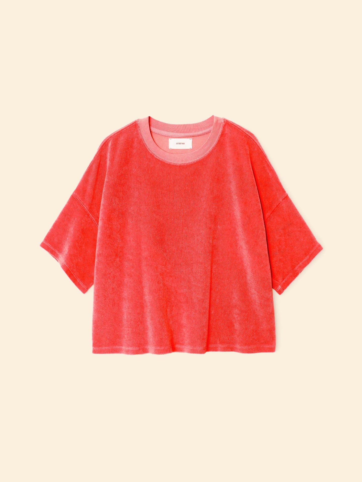 X2503 Top Fire Cracker Roe Terry Sweatshirt Fire Cracker Roe Terry Sweatshirt