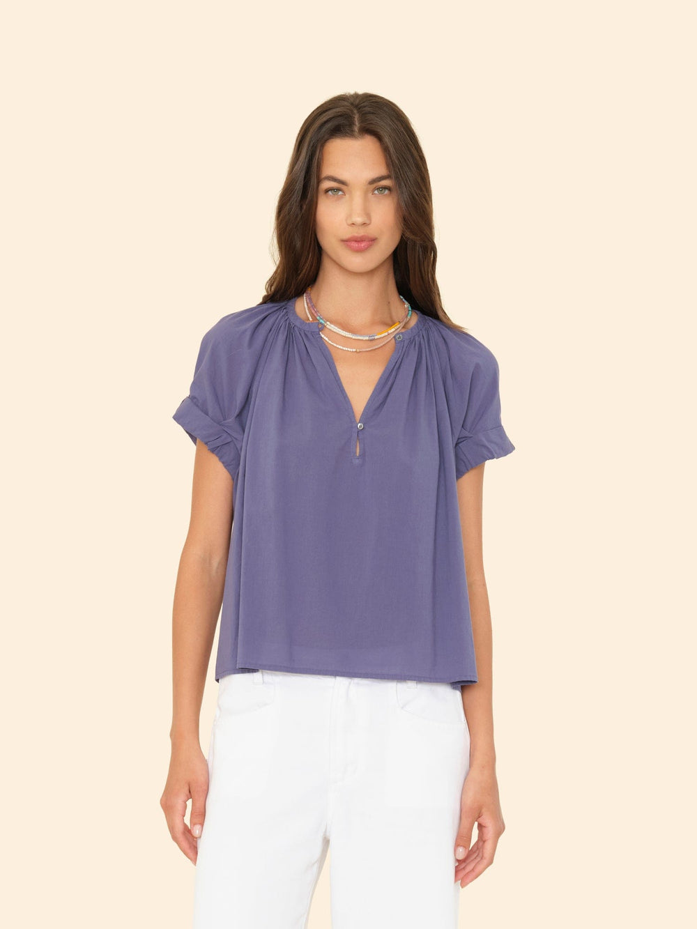 X2503 Top Marlin Blue Calla Top Marlin Blue Calla Top