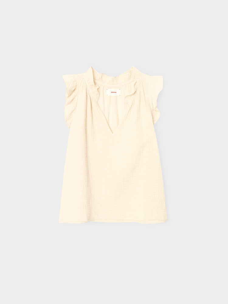 X2503 Top Oysterette Bex Gauze Top Oysterette Bex Gauze Top