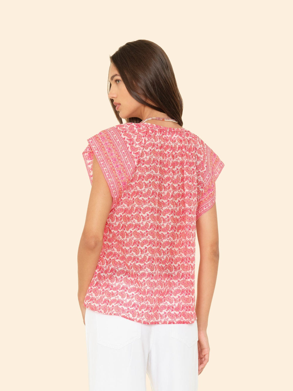 X2503 Top Paloma Pink Clover Top Paloma Pink Clover Top