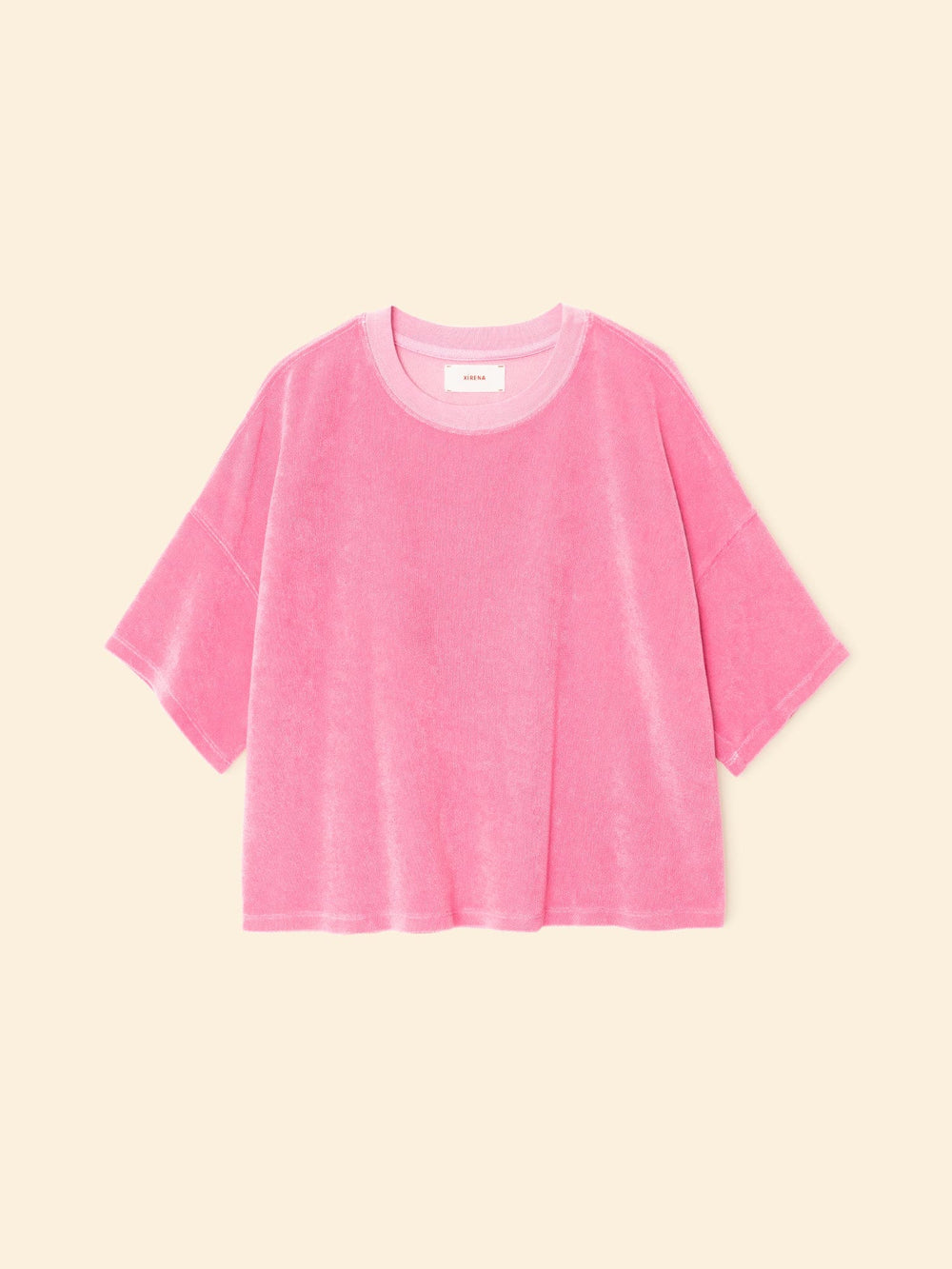 X2503 Top Rosebloom Roe Terry Sweatshirt Rosebloom Roe Terry Sweatshirt