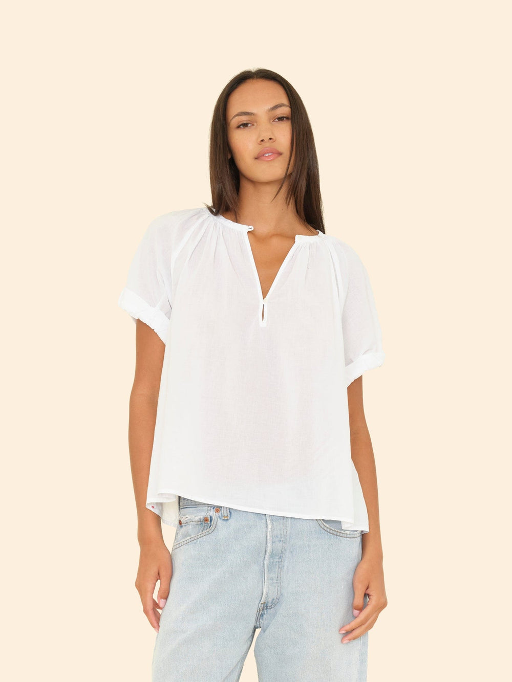 X2503 Top White Calla Top White Calla Top