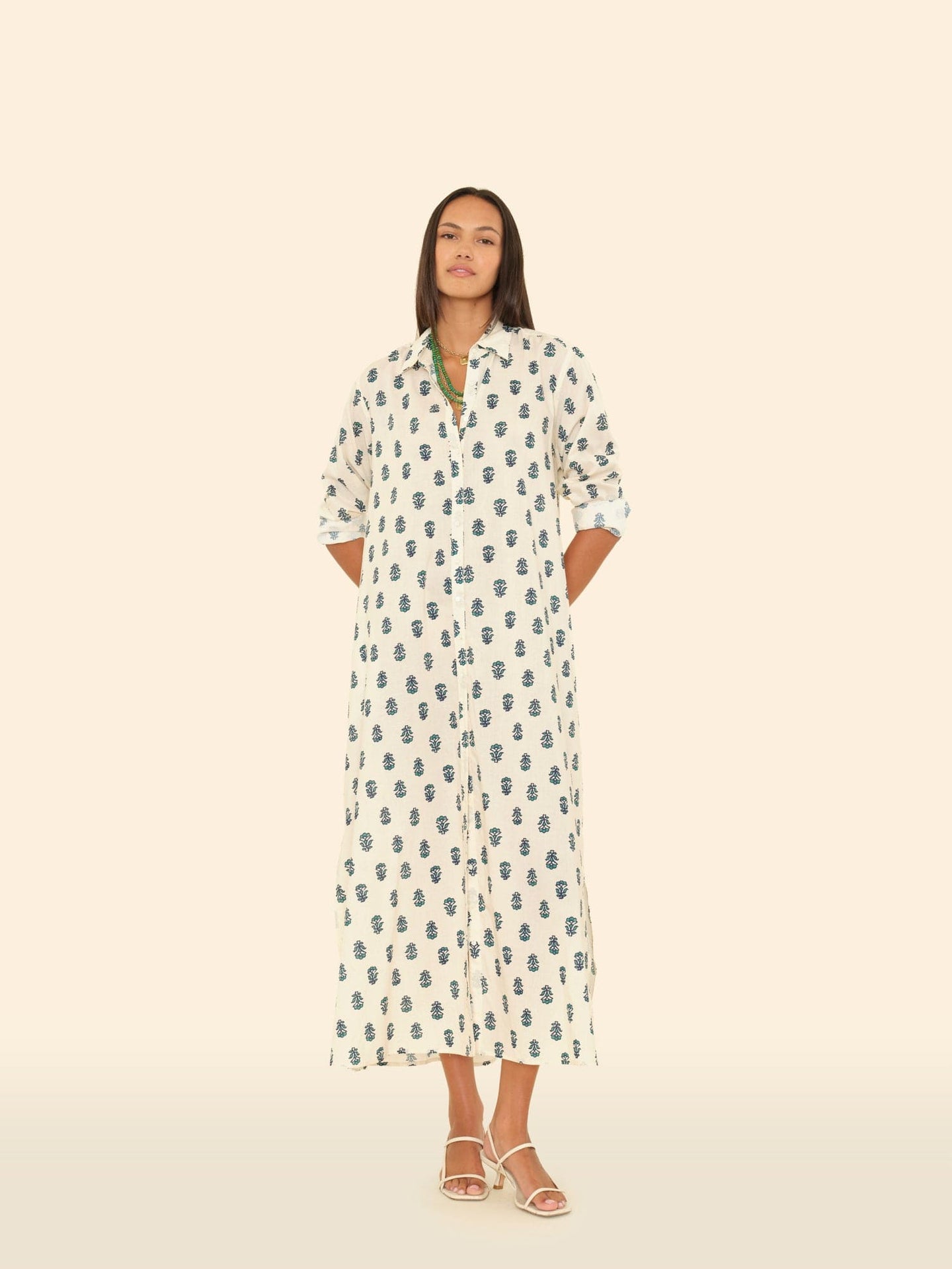 X2505 Dress Clover Stamp Boden Dress Clover Stamp Boden Dress