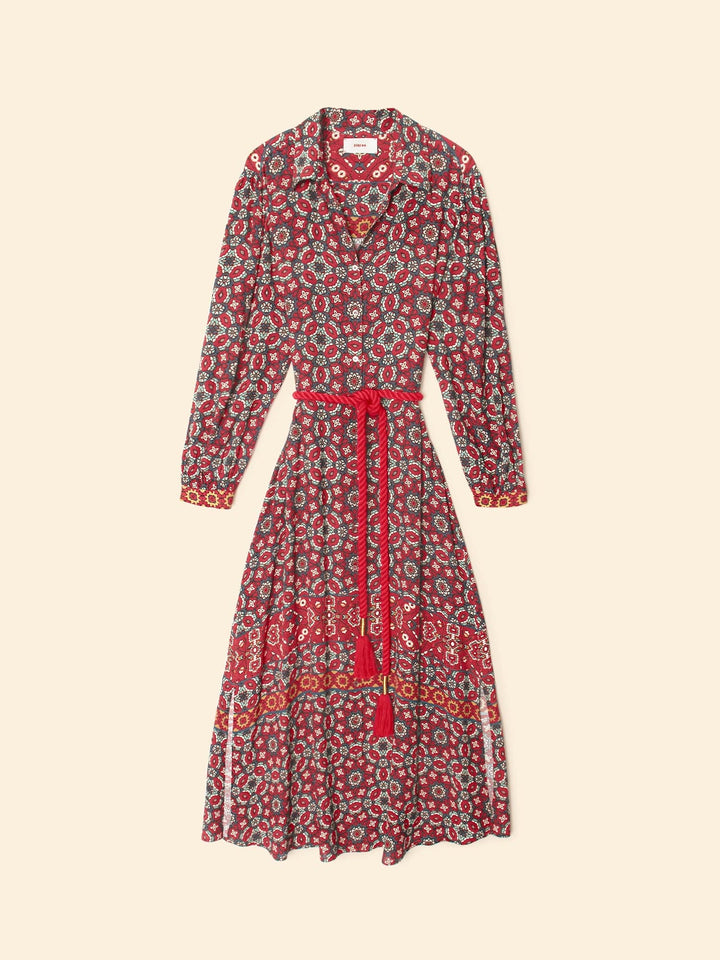 X2505 Dress Merlot Tile Annabelle Dress Merlot Tile Annabelle Dress