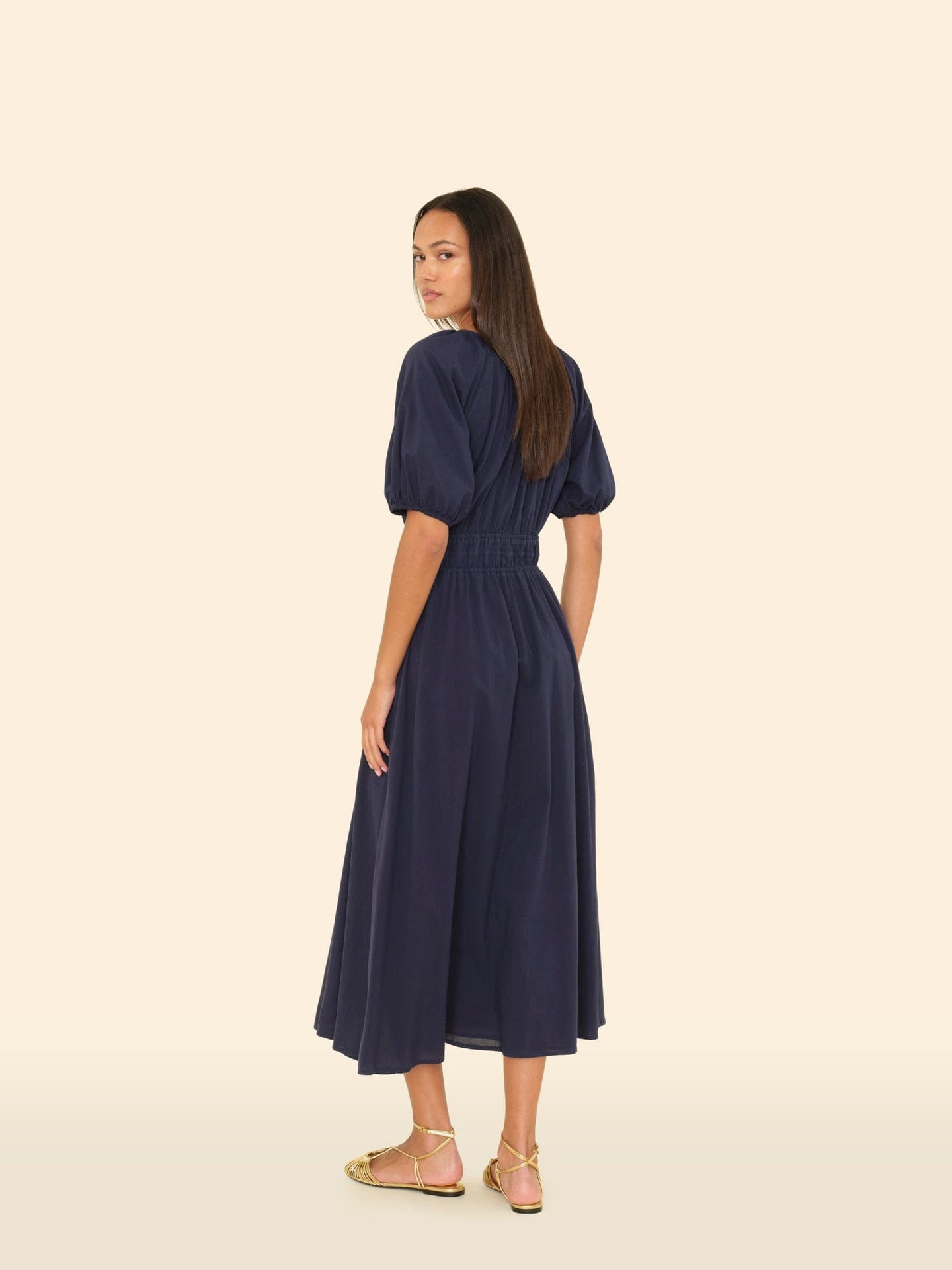 X2505 Dress Navy Emeline Dress Navy Emeline Dress