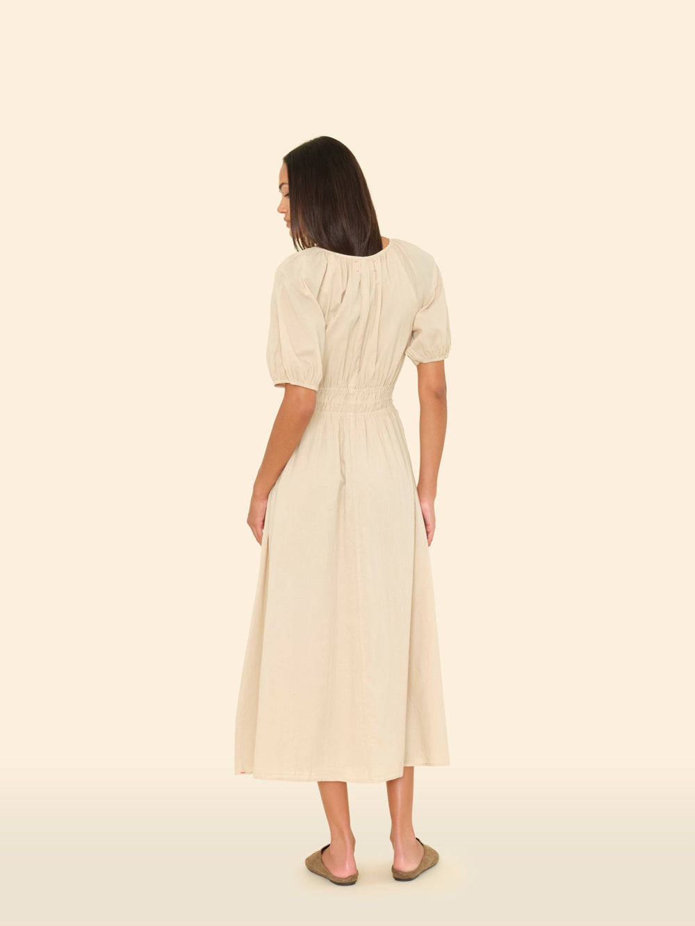 X2505 Dress Parchment Emeline Dress Parchment Emeline Dress