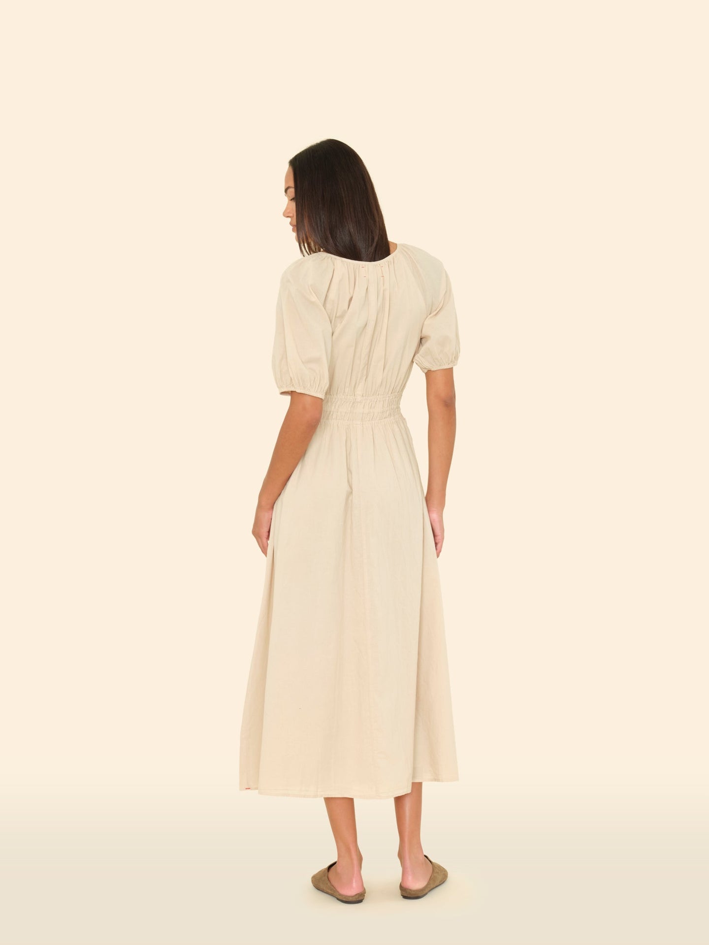 X2505 Dress Parchment Emeline Dress Parchment Emeline Dress