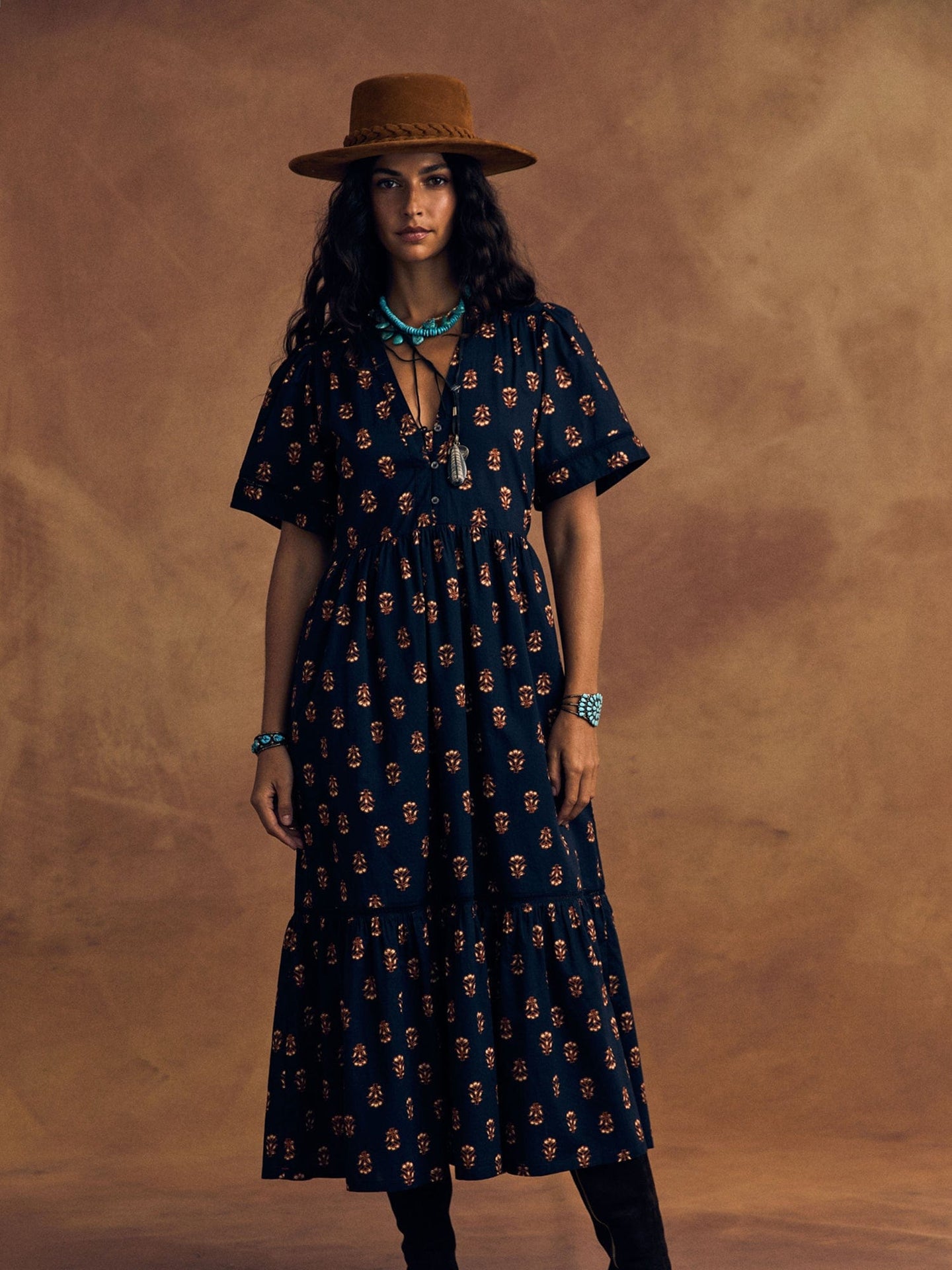 X2505 Dress Wheat Stamp Goldin Dress Wheat Stamp Goldin Dress