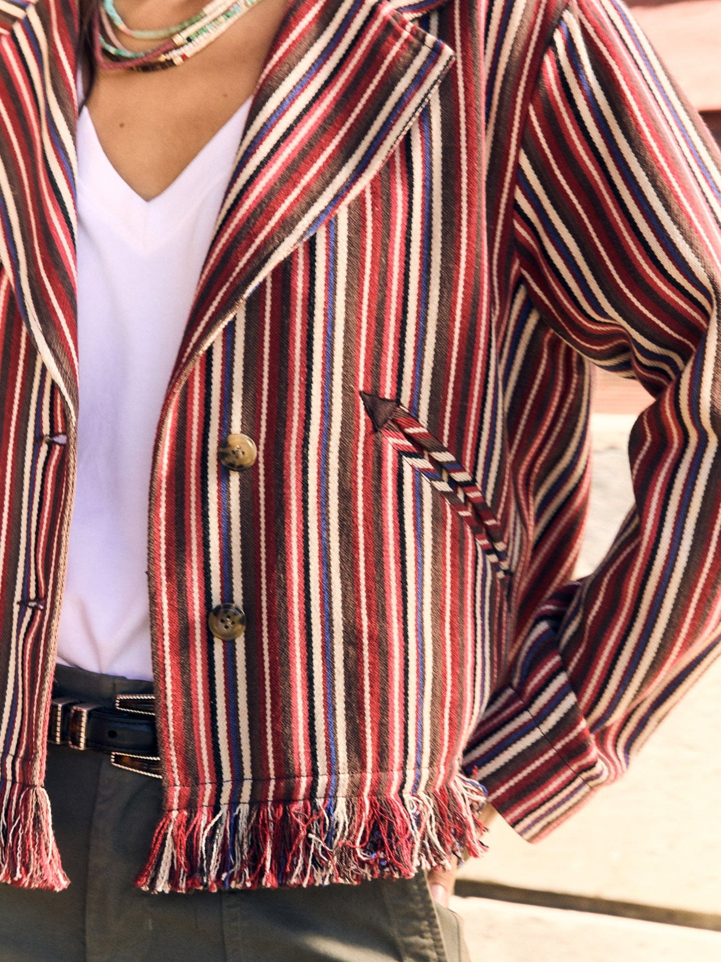 X2505 Jacket Onyx Stripe Garett Jacket Onyx Stripe Garett Jacket