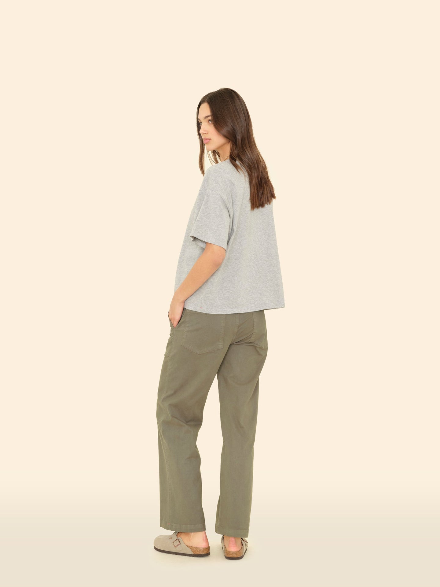 X2505 Pant Army Green Florian Twill Pant Army Green Florian Twill Pant