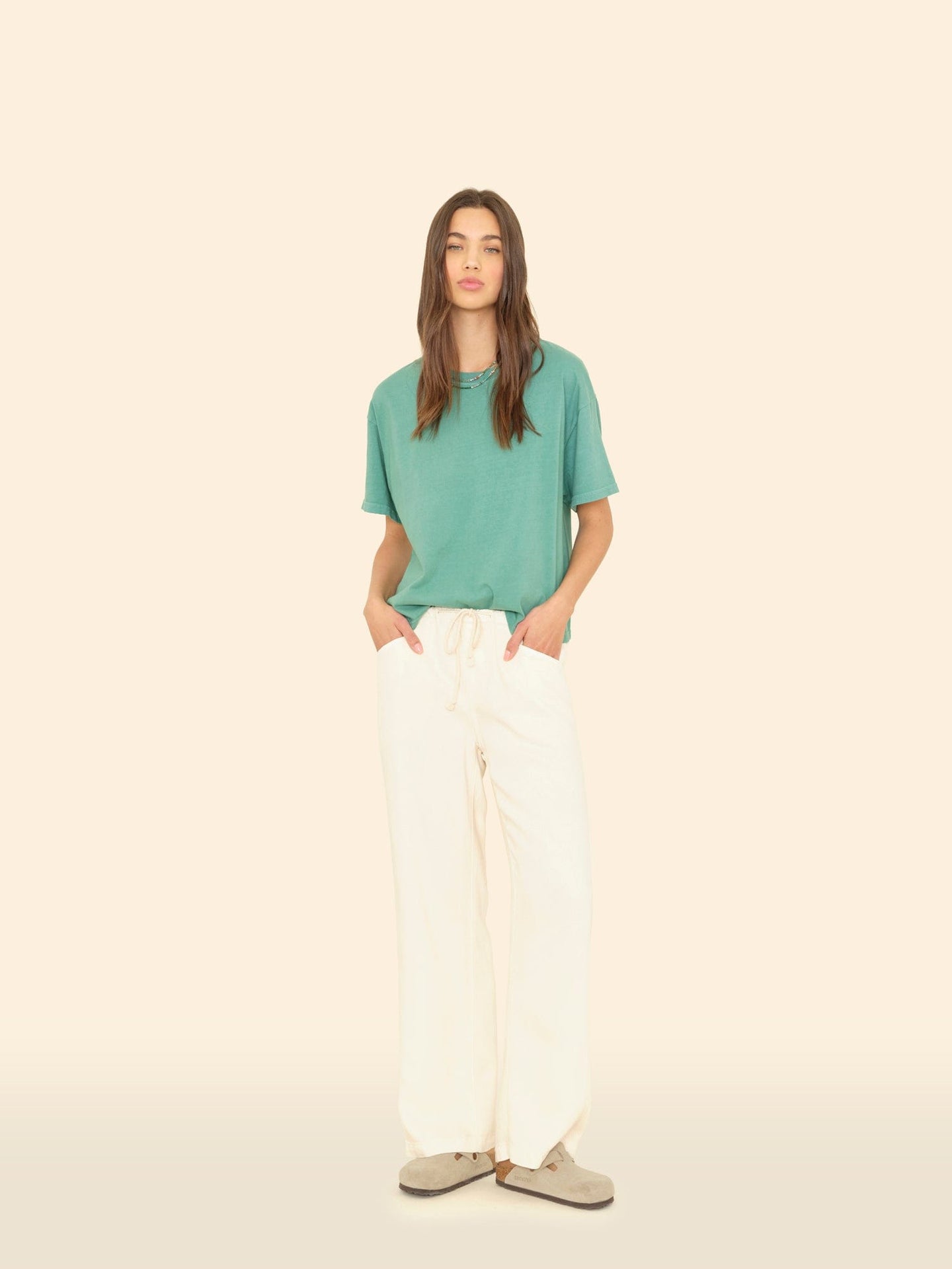 X2505 Pant Ecru Joey Denim Pant Ecru Joey Denim Pant