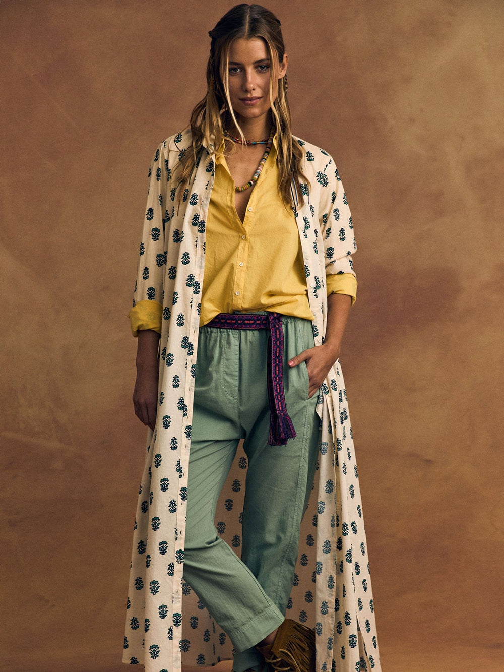 X2505 Pant Sage Leaf Draper Pant Sage Leaf Draper Pant