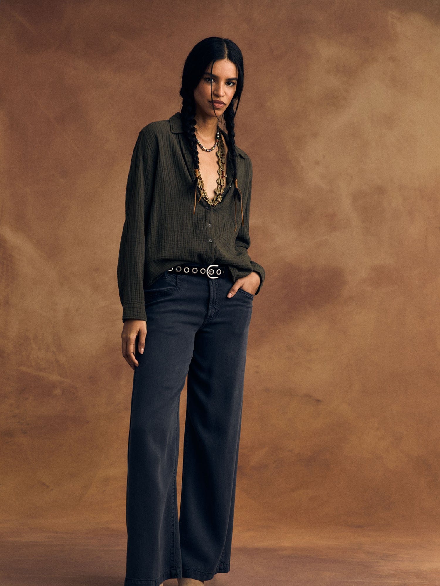 Vintage Black Legend Twill Pant