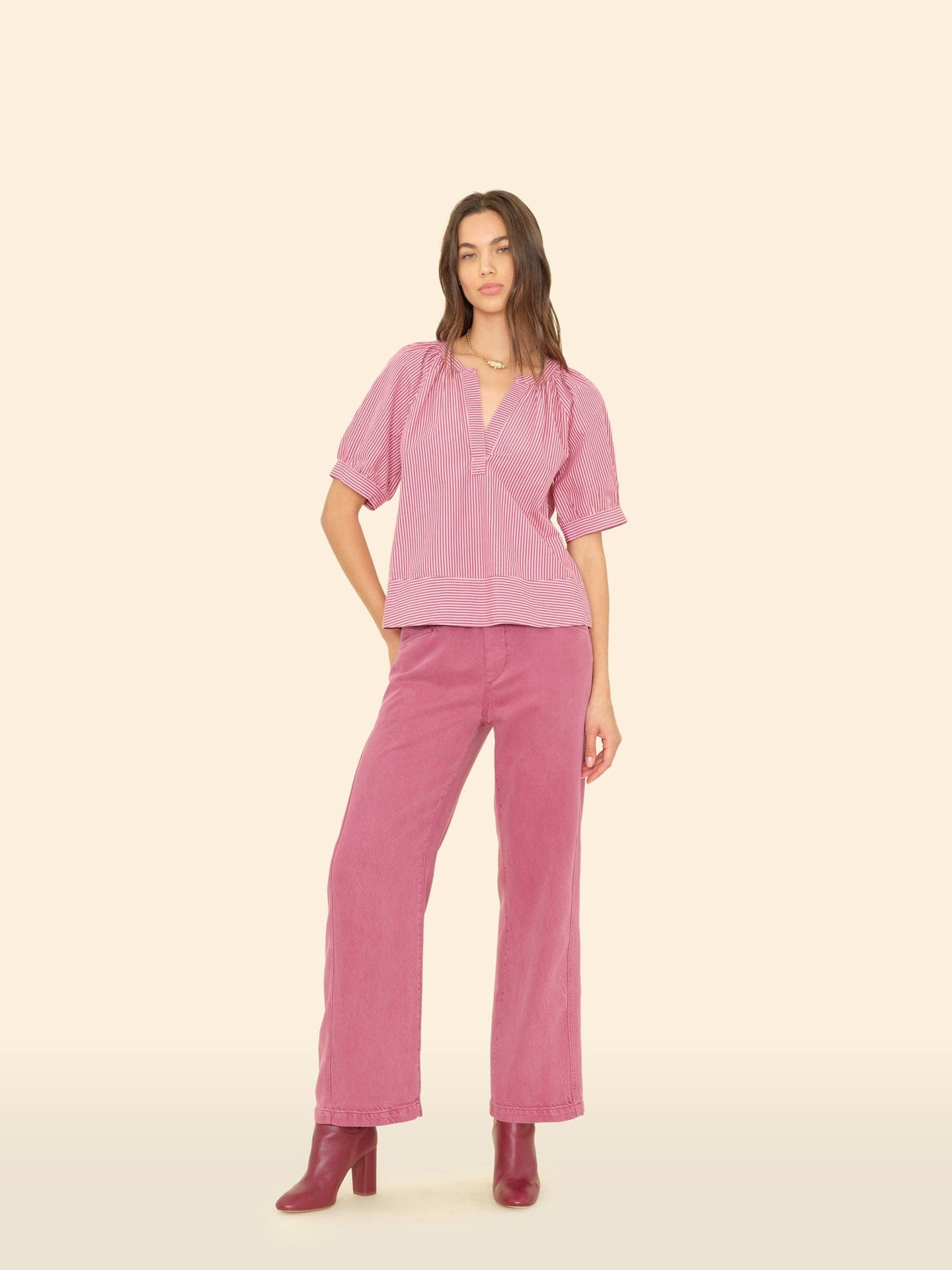 X2505 Pant Wineberry Nixon Denim Pant Wineberry Nixon Denim Pant