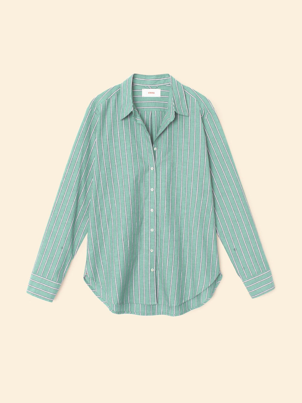 X2505 Shirt Cilantro Stripe Beau Shirt Cilantro Stripe Beau Shirt