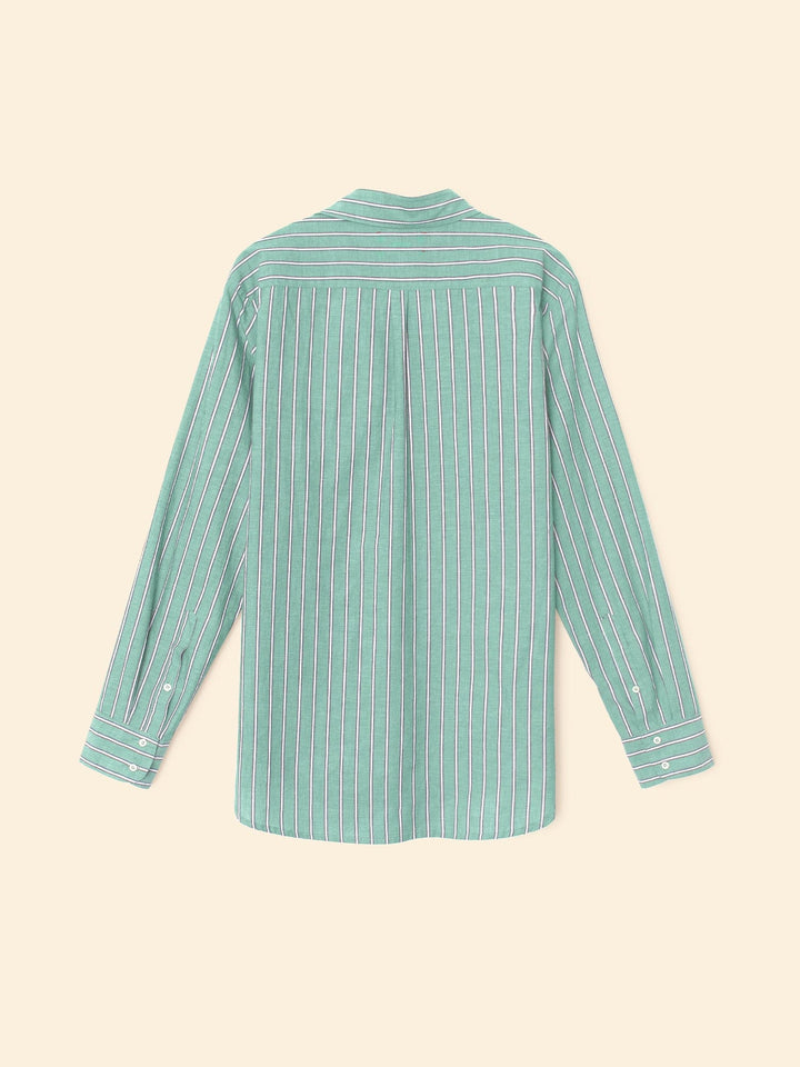 X2505 Shirt Cilantro Stripe Beau Shirt Cilantro Stripe Beau Shirt