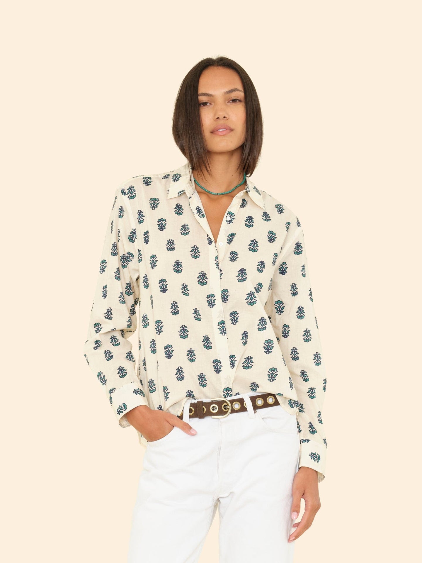 X2505 Shirt Clover Stamp Emmie Shirt Clover Stamp Emmie Shirt