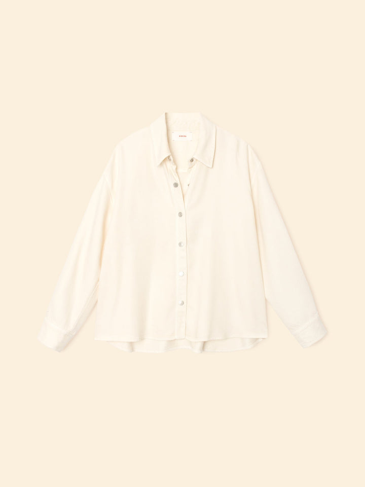 X2505 Shirt Ecru Gia Denim Shirt Ecru Gia Denim Shirt